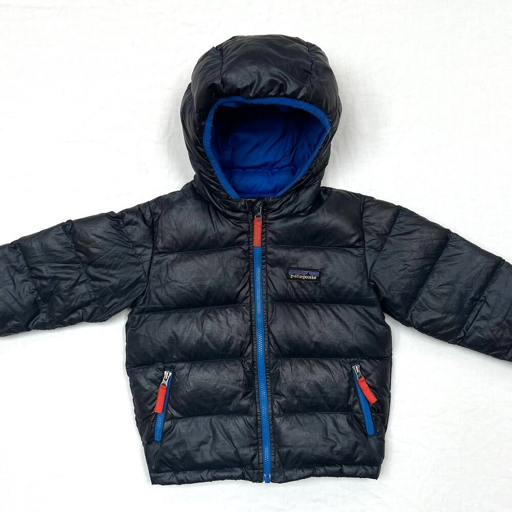 Patagonia 2T Down Puffer – Hooded & Water-Repellent!